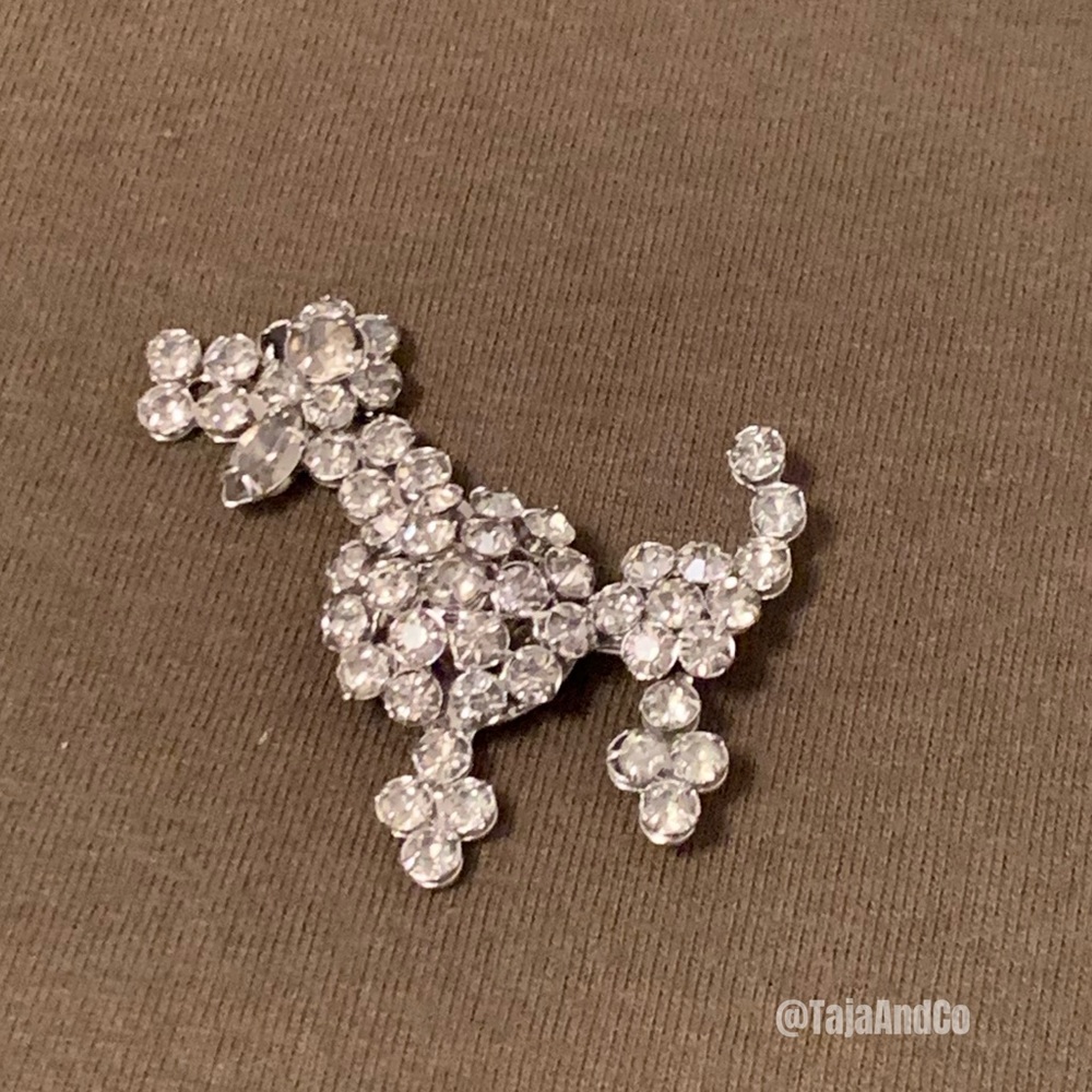 POODLE PIN Brooch